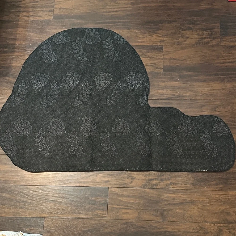 Monkey-Shaped Accent Door Mat in Brown and Orange